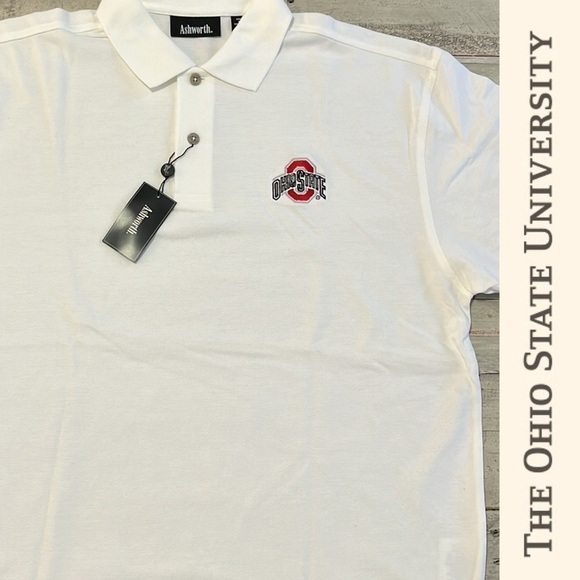Ashworth Other - Ohio State College Sports Team Polo Golf‎ Shirt - OSU